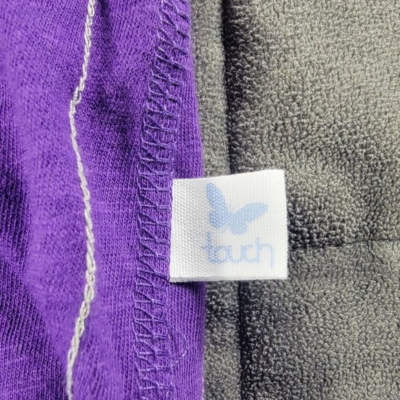 Touch Stadium By Alyssa Milano Womens XL Purple Shirt TCU Horned Frogs - Picture 5 of 11